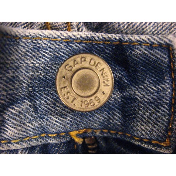 GAP Kids 1969 CUTOFF JEANS SHORTS Cut Off W 24 MEASURED Daisy Dukes Low Rise - Picture 6 of 12